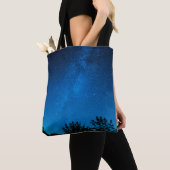 Milky way starry sky star tote bag (Dichtbij)