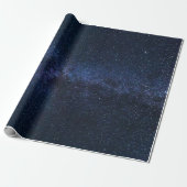 Milky Way Stars Galaxy Cadeaupapier (Uitgerold)