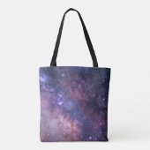 Milky Way Stars Sky Galaxy Elegant Wedding Tote Bag (Achterkant)