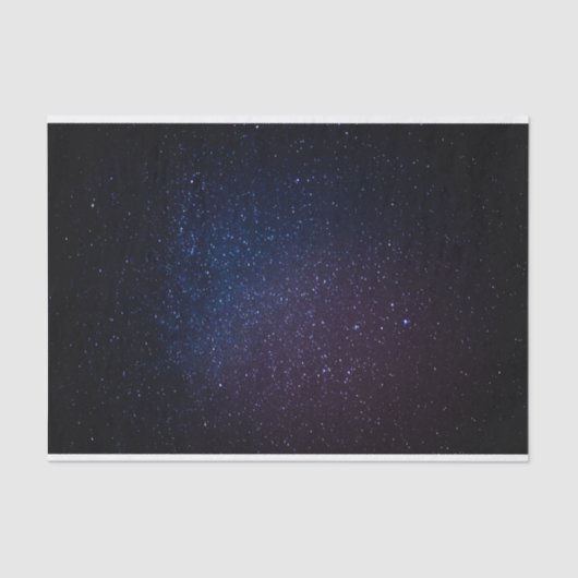 Milky Way sterren night sky Tissuepapier (Voorkant)