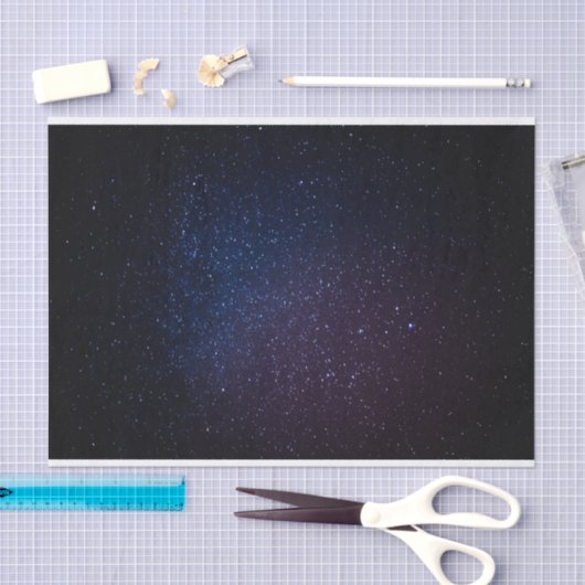 Milky Way sterren night sky Tissuepapier (Craft)
