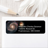 Milky Way Whirlpool Galaxy Etiket (Insitu)