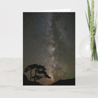 Milky Way with Tree | Ouray Colorado Kaart