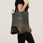 Milky Way with Tree | Ouray Colorado Tote Bag (Dichtbij)