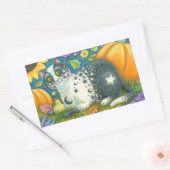 MILKYWAY HALLOWEEN MYSTICAL CAT STICKERS Rectangle (Envelop)