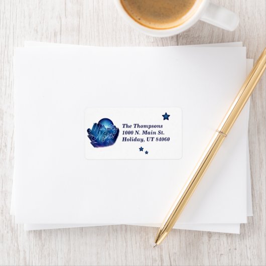 Milkyway Nights / Return Address Labels (Insitu)