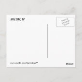 Mill Bay Briefkaart (Achterkant)