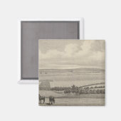 Mill Brae Ranch, Kansas Magneet (Voorkant / Achterkant)