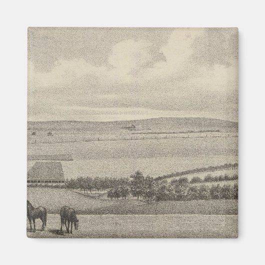 Mill Brae Ranch, Kansas Magneet (Voorkant)
