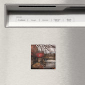 Mill - Clinton, NJ - De molen en wiel Magneet (Insitu (Vaatwasser))