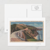 Mill Creek Bridge op San Simeon Hwy vlakbij Briefkaart (Voorkant / Achterkant)