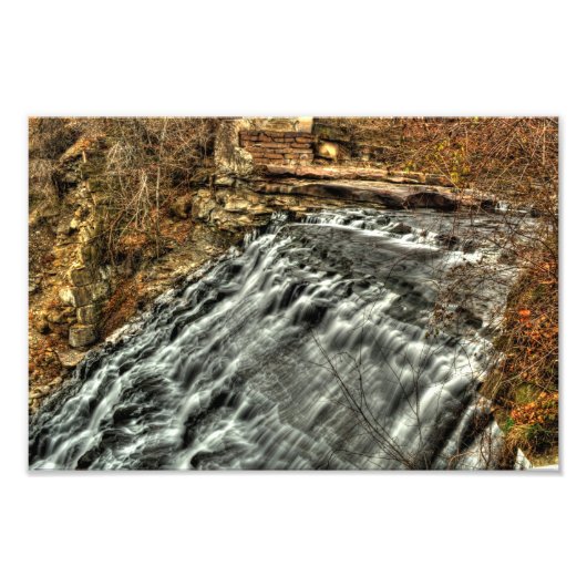 Mill Creek Herfsten, Cleveland, Ohio Foto Afdruk (Voorkant)
