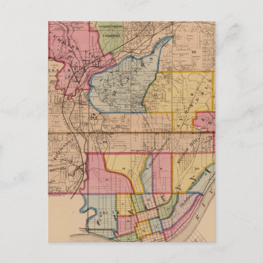 Mill Creek, Ohio Briefkaart (Voorkant)