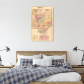 Mill Creek, Ohio Canvas Afdruk (Insitu (Slaapkamer))