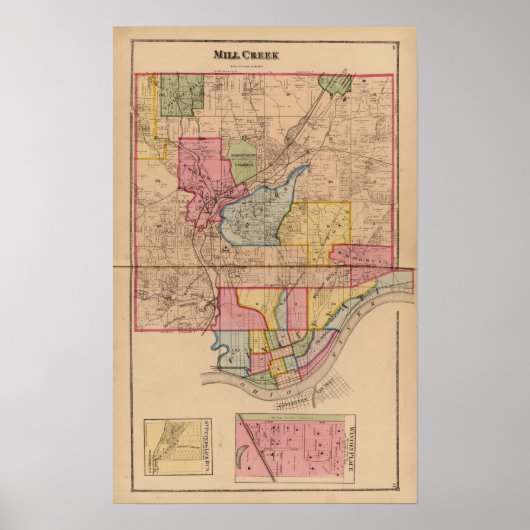Mill Creek, Ohio Poster (Voorkant)