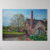 Mill in Stow op de Wereld Poster (Voorkant)