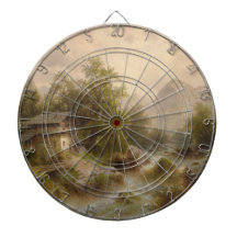 Mill over een bergstroom (door Albert Rieger)