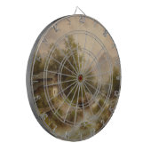Mill over een bergstroom (door Albert Rieger) Dartbord (Voorkant Links)