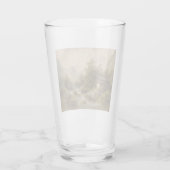 Mill over een bergstroom (door Albert Rieger) Glas (Achterkant)