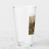 Mill over een bergstroom (door Albert Rieger) Glas (Rechts)