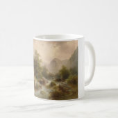 Mill over een bergstroom (door Albert Rieger) Koffiemok (Voorkant rechts)