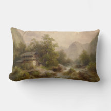 Mill over een bergstroom (door Albert Rieger)