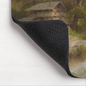 Mill over een bergstroom (door Albert Rieger) Muismat (Hoek)