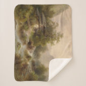 Mill over een bergstroom (door Albert Rieger) Sherpa Deken (Voorkant)