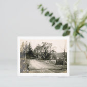 Mill St., German Long Valley, NJ Vintage Briefkaart (Staand voorkant)