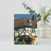 Mill Street Corner Tewkesbury Briefkaart (Staand voorkant)