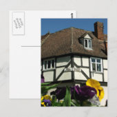 Mill Street Corner Tewkesbury Briefkaart (Voorkant / Achterkant)