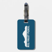 Mill Valley California alsjeblieft Bagagelabel (Achterkant verticaal)