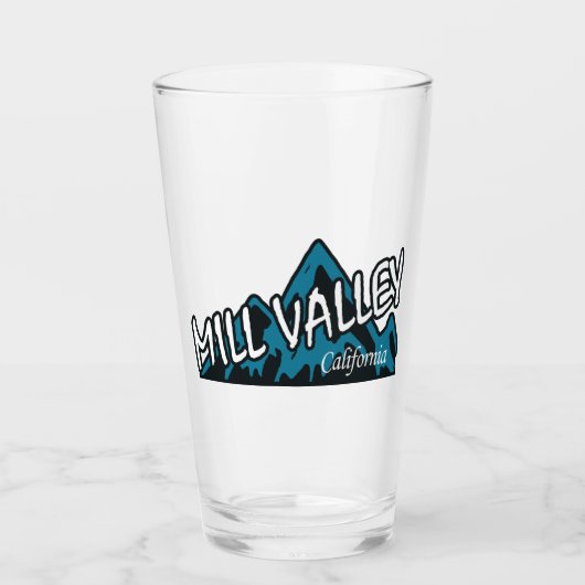 Mill Valley California Bergen Glas (Voorkant)