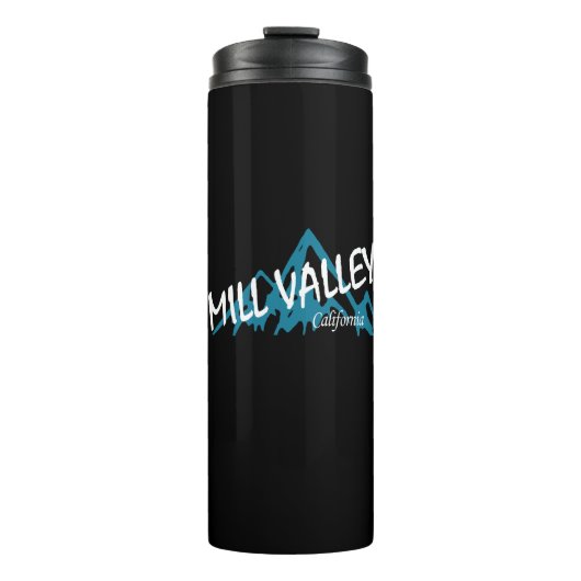 Mill Valley California Bergen Thermosbeker (Voorkant)