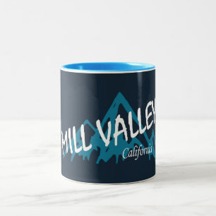 Mill Valley California Bergen Tweekleurige Koffiemok