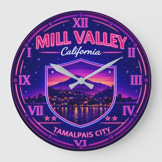 Mill Valley California Grote Klok (Voorkant)