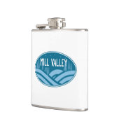 Mill Valley Californië in de buitenlucht Heupfles (Links)