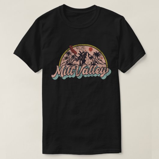 Mill Valley, Californië T-shirt (Design voorkant)