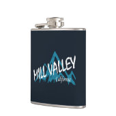 Mill Valley in de bergen van Californië Heupfles (Links)