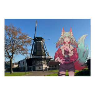 Mill VTuber, Anime Perfect Poster