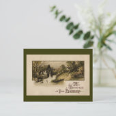 Mill Waterwheel Verjaardag Briefkaart (Staand voorkant)