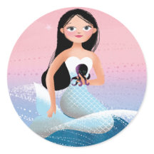 Milla de Zeemeermin illustratie