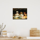 Millais - Aftermiddag Tea 1889 Poster (Keuken)