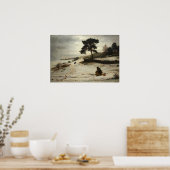 Millais - Blaas, blaas, jij winterwind Poster (Keuken)