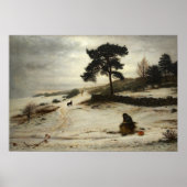 Millais - Blow Thou Winter Wind Poster (Voorkant)