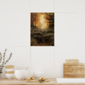 Millais - Dauwdroge Gas Poster (Keuken)