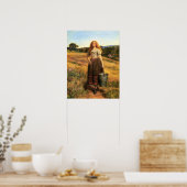 Millais - De boerendochter Poster (Keuken)