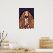 Millais - De Bruidsmeisje 1851 Poster (Keuken)