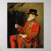 Millais - de jongeman van de Garde Poster (Voorkant)