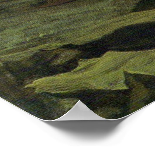 Millais - de kroon van de liefde, 1875 poster (Hoek)